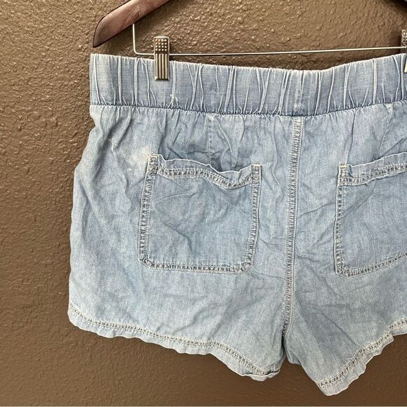 Torrid 3.5 Inch Pull-On Lightweight Denim High-Rise Short - Picture 8 of 16